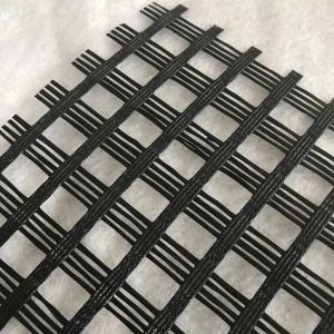 Útépítés üvegszálas georács